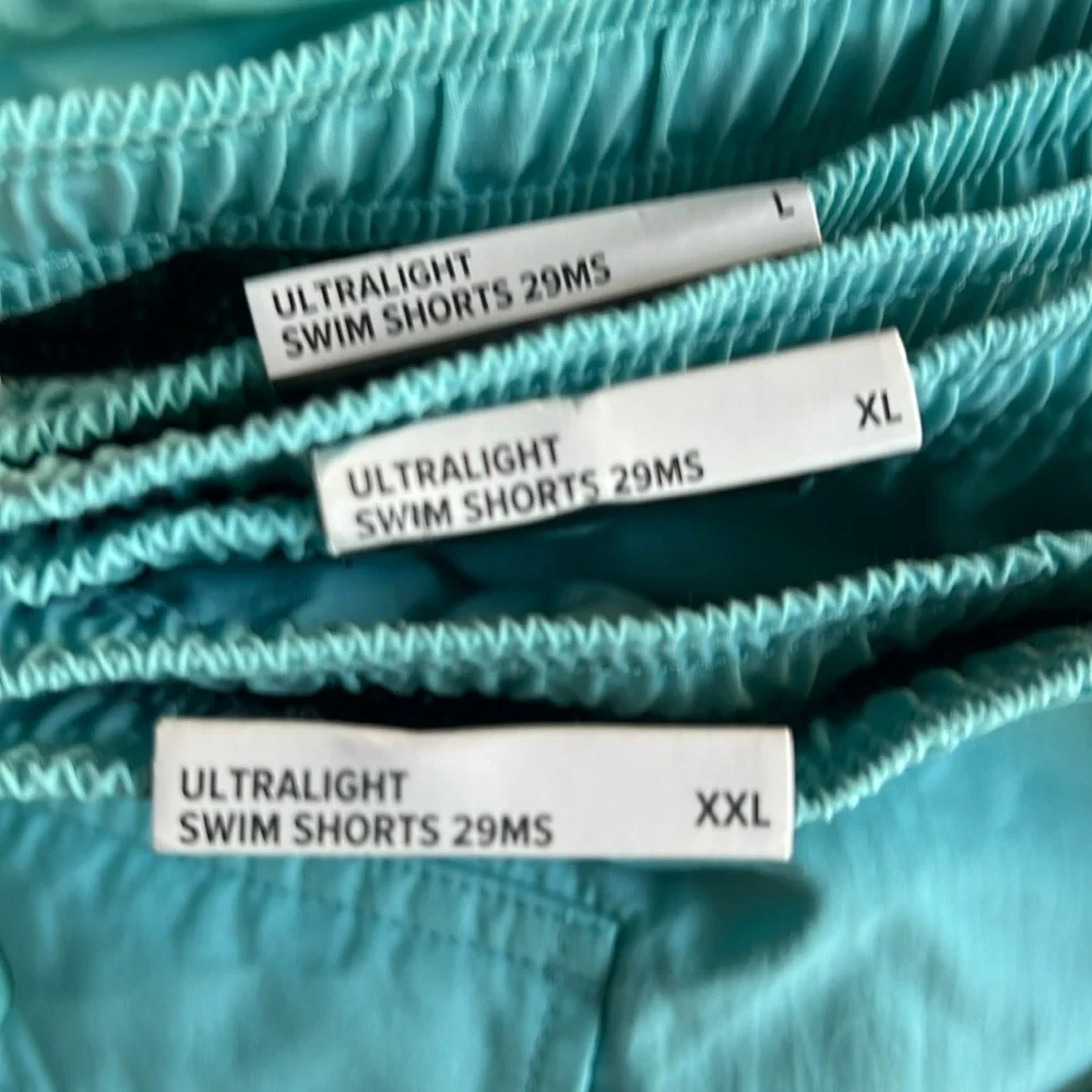ORVIS NEW Ultralight Oasis Blue Swim Shorts Sizes L XL XXL